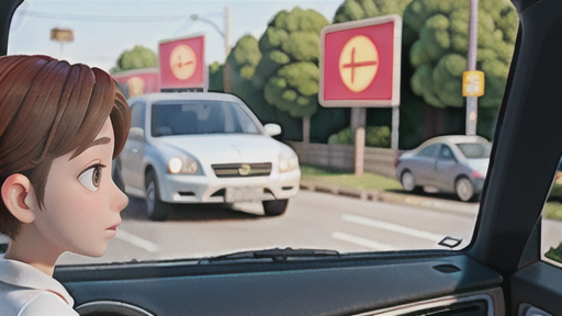 交通事故における責任割合の例