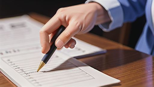 署名する際の注意点